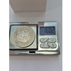 50 центов Австралия 2003 года. Год Козы - китайский гороскоп. Серебро 999. Монета не чищена. В45508