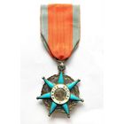 ОРДЕН СОЦИАЛЬНЫХ ЗАСЛУГ III СТЕПЕНИ " КАВАЛЕР ". ФРАНЦИЯ (1936 - 1963 Г.Г.)