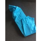 Гольфы ярко-голубые плотные Новые безразмерные