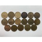 СССР 1 копейка (1)образца 1961-1991гг. сборный лот  ( 61,63,65,67,68,69,70,71,72,73,74,75,76,77,78,79,80.)