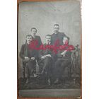 1910-е Открыточный формат господа ретро типажи студийное фото