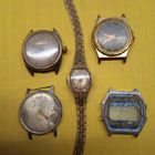 Часы механические   СССР. на запчасти.