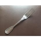 Вилка столовая Кристофль. С вензелем под короной. Франция, 1869 г. Длина 21 см.