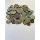 Монеты Российская Империя 75 штук медь