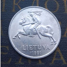 5 центов 1991 Литва #05