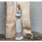 Фарфоровая статуэтка Nao Lladro девушка с гусем