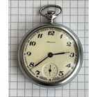 Карманные часы Молния. Рабочие. Механизм 3601.