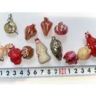 Ёлочные игрушки миниатюрные СССР стекло лот