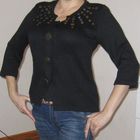 Черный жакет, кофта, кардиган, свитер, 44-46