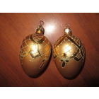 Елочные игрушки . Винтаж . Европа . Стекло . Пасхальное яйцо