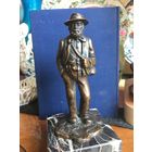 Бронзовая статуэтка Путник, Австрия, супер детализация!