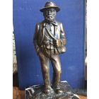 Бронзовая статуэтка Путник, Австрия, супер детализация!