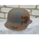 Каска М 42 крепкая, остатки краски, доп. фото пишите