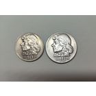 Польша, 10 злотых 1960г Костюшко + 10 злотых 1969г Костюшко: набор - торг с 1 рубля.
