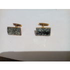 МУЖСКИЕ ЗАПОНКИ С КАМНЕМ. СССР.