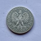 Монета СЕРЕБРО Польша 10 злотых 1933 год Ядвига ОТЛИЧНЫЕ