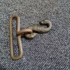 Зацеп змейка царизм пряжка РИА змея до 1917 года в отличном состоянии с орнаментом