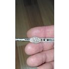 Зажим для галстук серебро 875