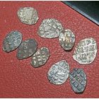 Лот чешуи,9 шт.,с рубля