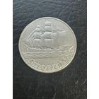 5 злотых 1936 года. Кораблик.
