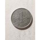 Финляндия 1 пенни 1972