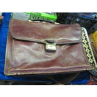 Портфель, сумка кожаная.