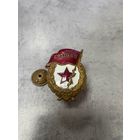 Знак ГВАРДИЯ СССР Тяжёлый  Медная гайка Завод Победа Москва