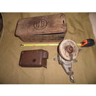 Точилка механическая ЛОМО,защёлка калитки,гаражная,электроящик(32х14х10 см.).С рубля.