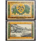 25 пфеннигов Германия 1922 г. Ораниенбаум (Oranienbaum) нотгельд
