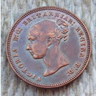 Великобритании 1/2 фартинга 1852 года. Виктория. Корона. Предложи свою цену или обмен!