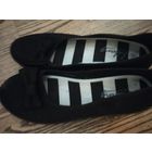 Балетки текстильные