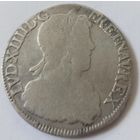 Франция 1\2 Экю, 1651 Людовик 14