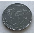 Ватикан 100 лир 1985