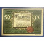 Нотгельд 50 пфеннигов 1921 год. Вазунген. Веймарская республика