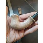 Трубка курительная 18 в ГАЛАНДИЯ  мушштук маренный дуб. Редкость.