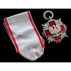ПОЛЬША. ПОЧЕТНЫЙ ЗНАК P.C.K. II СТЕПЕНИ (СЕРЕБРЯНЫЙ) - ПОЛЬСКОГО КРАСНОГО КРЕСТА