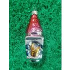 Елочная игрушка домик с белкой сказка А. ПУШКИНА