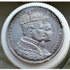 Талер 1861 Коронация Вильгельма и Августы