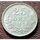 Швеция 25 эре, 1931    ( 1-1-6 )