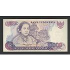 Индонезия 10000 рупий 1985 года. Тип P-126. Состояние UNC!