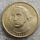 США 1 доллар  2007 г.  Президент США - Джордж Вашингтон (1789-1797)  (2)