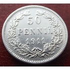 Финляндия в составе РИ. 50 пенни 1911
