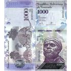 Венесуэла 1000 боливаров образца 2017 года UNC p95b