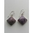Серьги, серебро 925 пр аметист торги с Рубля