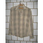 Рубашка мужская серая б-у. Размер 40 по воротнику. Рост 170-176.