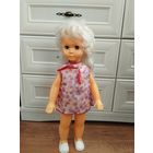 Куколка Нинэль из СССР ранняя,шагающая (плохо ходит, нет на одной ножке захвата), одежда родная. Рост 60 см