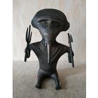 Редкая бронзовая статуэтка бога Ганеши. Индуизм. Индия, вторая половина прошлого века.