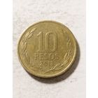 Чили 10 песо 2013