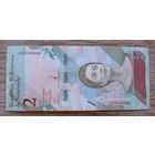 Werty71 Венесуэла 2 боливара 2018 UNC банкнота