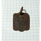 Собачий жетон 1929 Мотыкалы